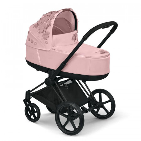 cochecito priam de la colección simply flowers de cybex en el color pale blush