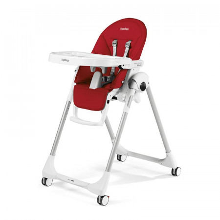 trona prima pappa follow me de peg perego en el color fragola