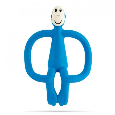 mordedor matchstick monkey en color azul