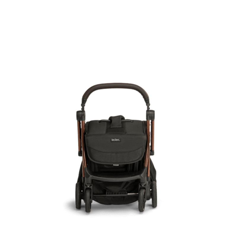 silla de paseo influencer de leclerc en el color marron oscuro