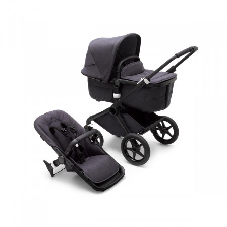 bugaboo fox 3 mineral collection en color negro / negro lavado