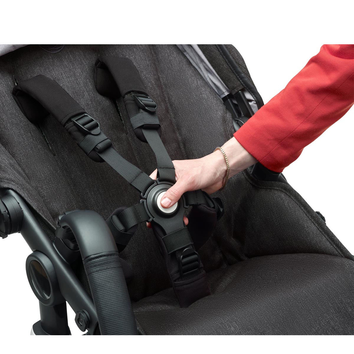 bugaboo fox 3 mineral collection en color negro / negro lavado