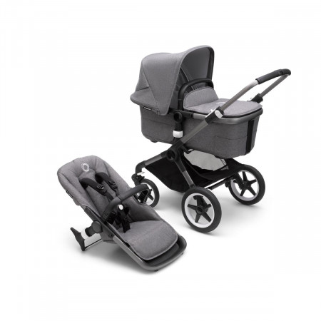 bugaboo fox 3 cochecito graphite gris melange gris melange