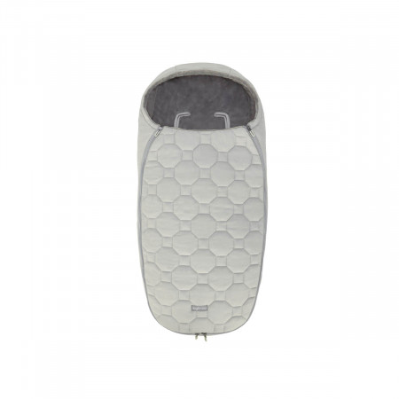 Saco silla de invierno Inglesina para bebés recién nacidos en color iceberg grey.