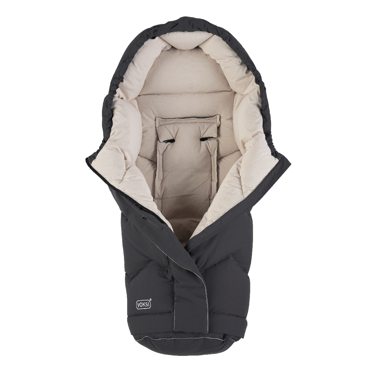 saco para silla city de voksi en el color grey cream