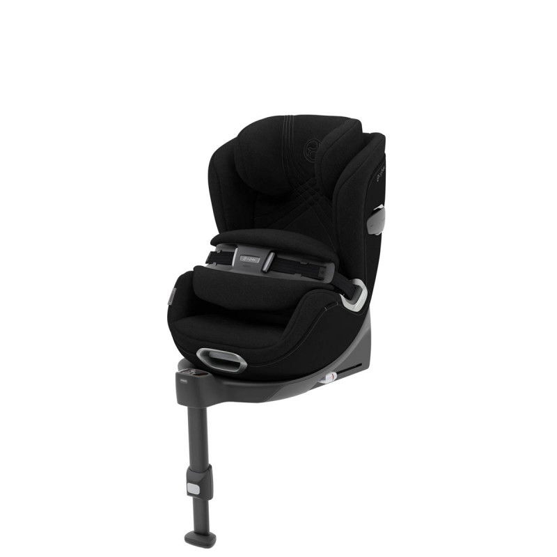 Cybex Anoris T i-size silla de coche para bebés de 76-115 cm con airbag en color deep black, negro.