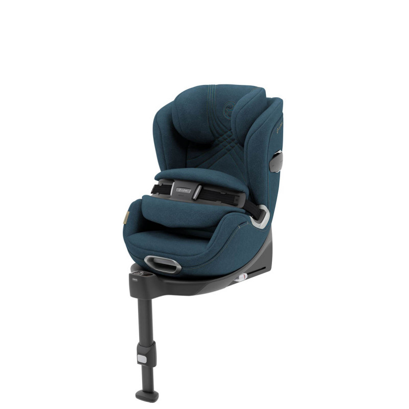 Cybex Anoris T i-size silla de coche para bebés de 76-115 cm con airbag en color mountain blue.