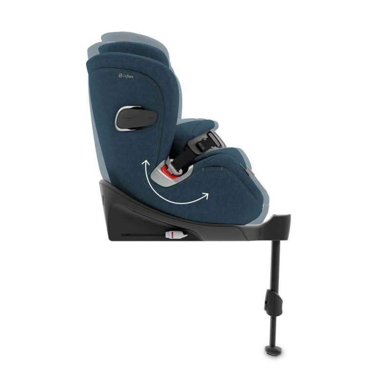 Cybex Anoris T i-size silla de coche para bebés de 76-115 cm con airbag ofrece una posición para que tu bebé viaje dormido.