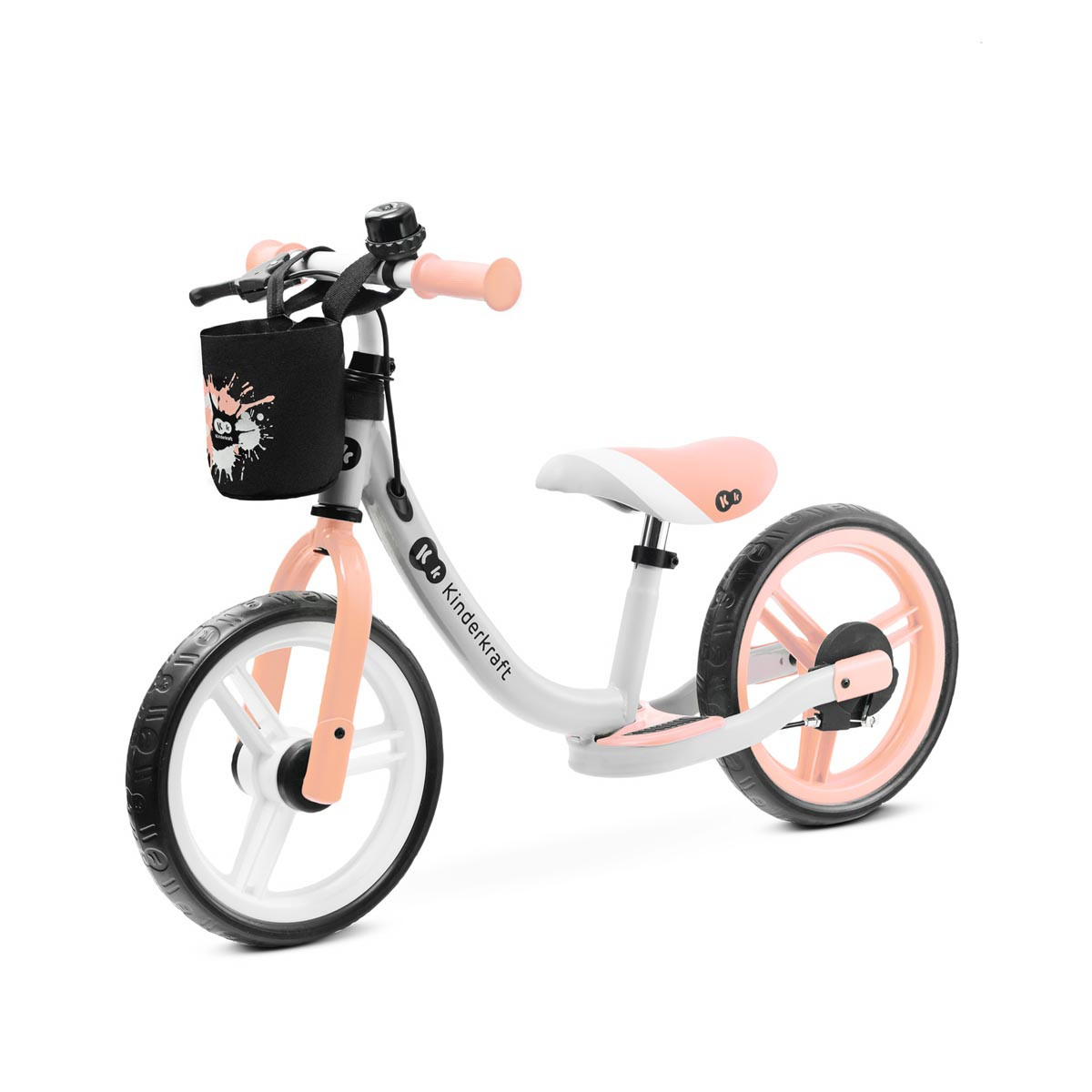 Bicicleta de equilibrio space sin pedales en color peach coral