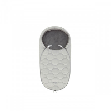 Saco capazo de invierno Inglesina para bebés recién nacidos en color iceberg grey.