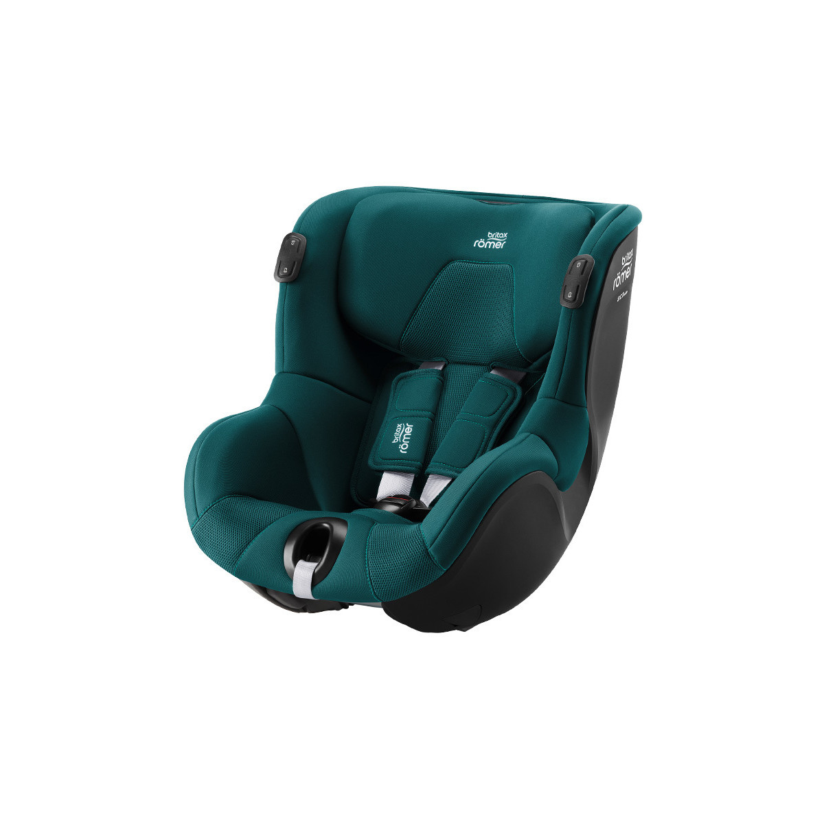 britax romer dualfix isense silla de coche y base flex isense en el color atlantic green