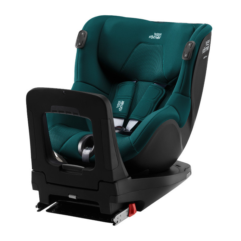 britax romer dualfix isense silla de coche y base flex isense en el color atlantic green
