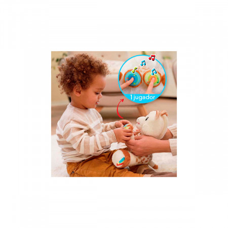 peluche touch and music de sophie la girafe, puede ser para un solo jugador.