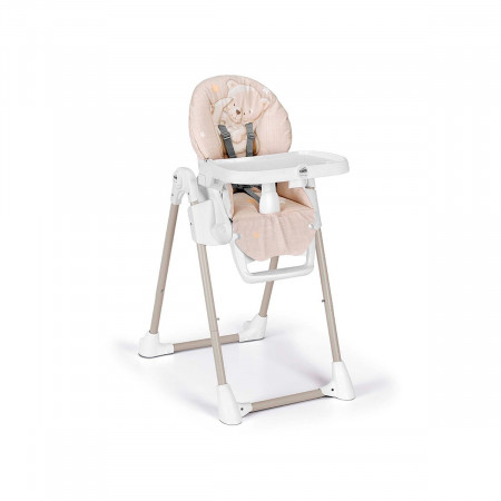 Trona Pappananna de Cam en color beige y blanco.