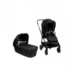 Duo cochecito Triv de Nuna en color caviar.