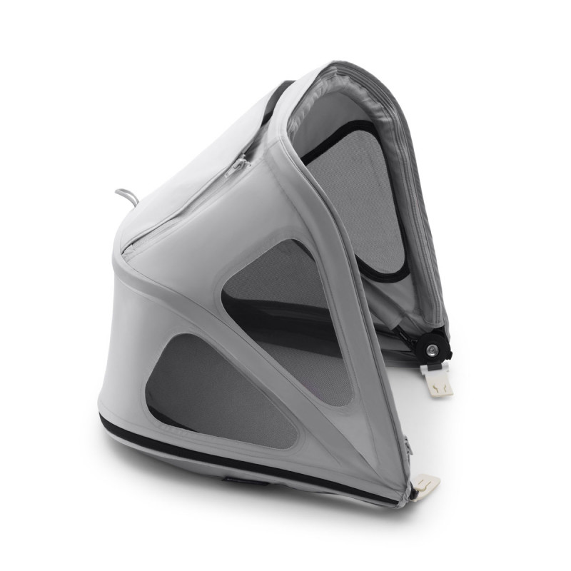 Capota ventilada 2022 Bee Bugaboo en color gris niebla.