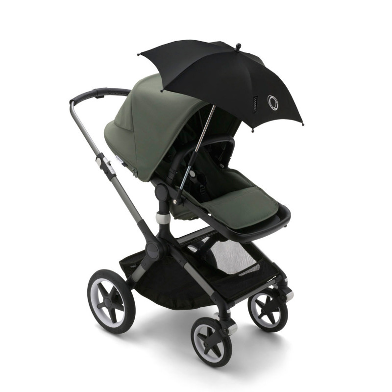 Sombrilla Bugaboo Fox o Bee 2022 con adaptadores integrados para conectar con el Bugaboo Fox, Bee, Donkey, Cameleon y Buffalo.