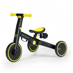Triciclo 4TRIKE 3 en 1 de Kinderkraft en color black. Puedes guardar los pedales desmontados bajo el asiento del triciclo.