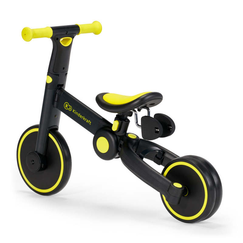 Triciclo 4TRIKE 3 en 1 de Kinderkraft, puede convertirse en una bicicleta de equilibrio.