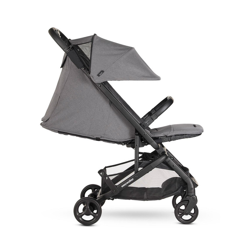 Silla de paseo Miley 2 de Easywalker. Con respaldo reclinable y reposapiés regulable.