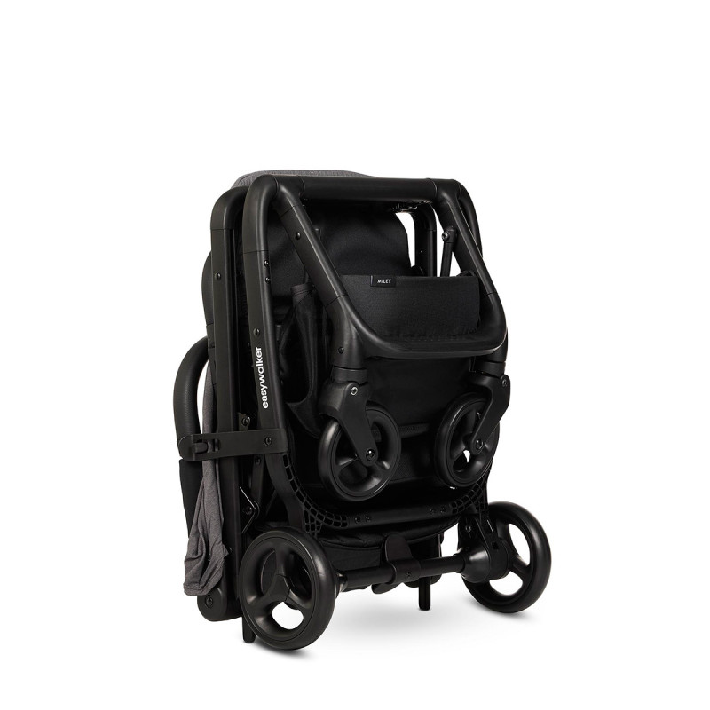 Silla de paseo Miley 2 de Easywalker. Plegado compacto, apta como equipaje de mano en la mayoría de las aerolíneas.