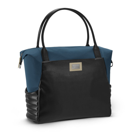 Bolso shopper bag de Cybex en color mountain blue.