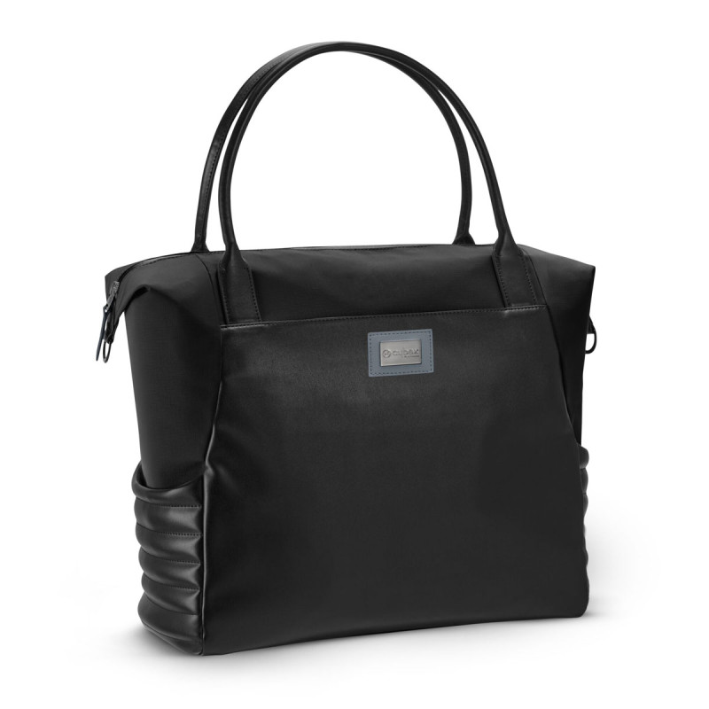 Bolso shopper bag de Cybex en color deep black.