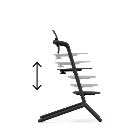 Trona Lemo 3 en 1 de Cybex, con el ajuste de altura ofrece un asiento ergonómico y optimizado para todas las edades.