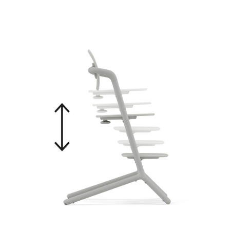 Trona Lemo 3 en 1 de Cybex, con el ajuste de altura ofrece un asiento ergonómico y optimizado para todas las edades.