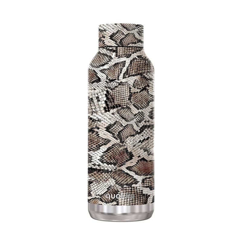 Botella de acero inoxidable de Quokka, modelo snake print de 150ml.