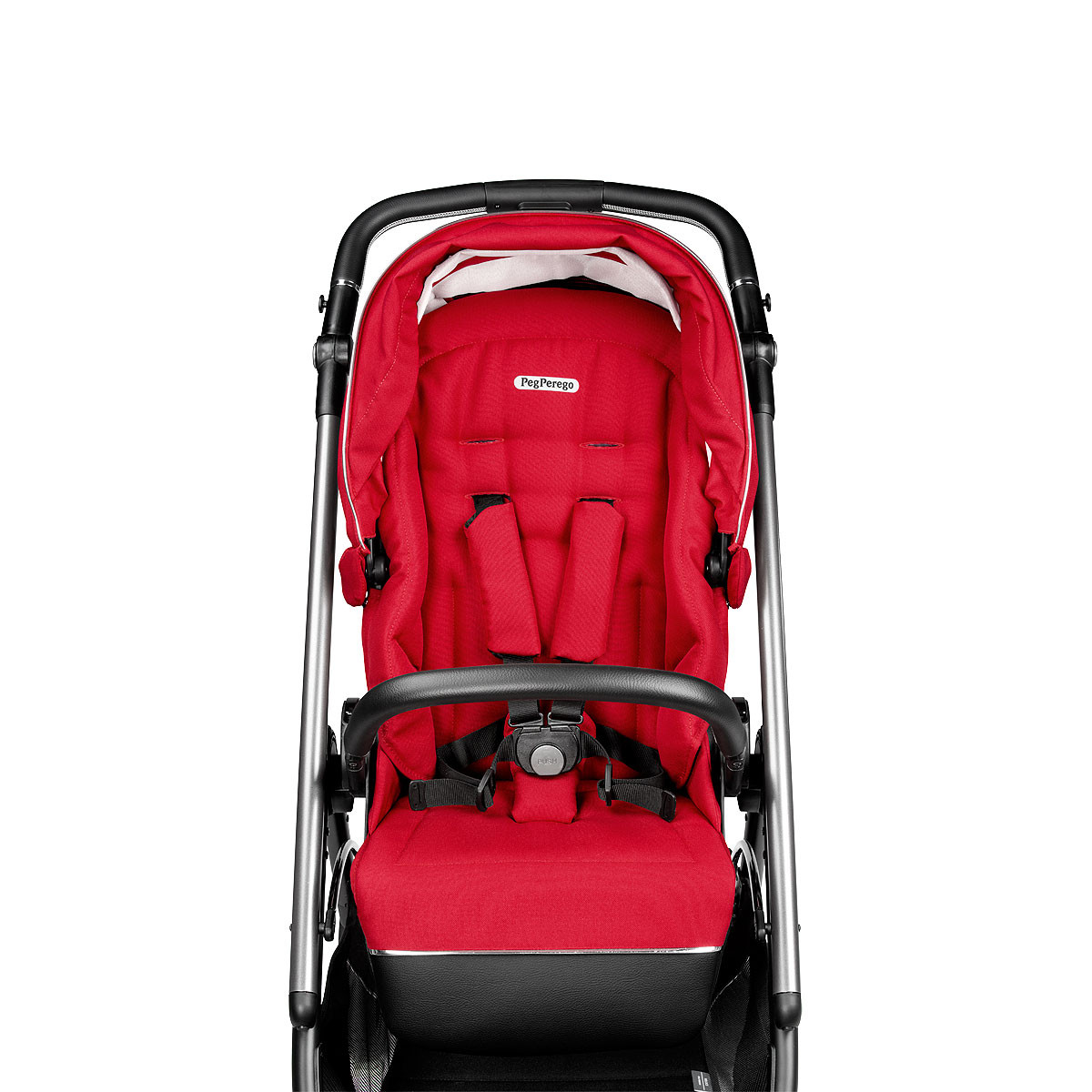 Silla de paseo Veloce de Peg Perego en color red shine.