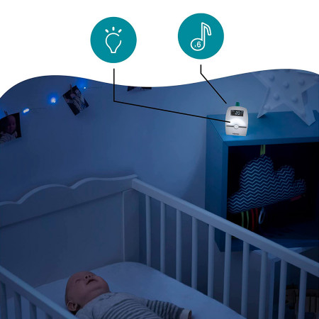 Babymoov vigilabebés baby phone premium care. Sonido claro, sin interferencias y función de lamparita de noche.