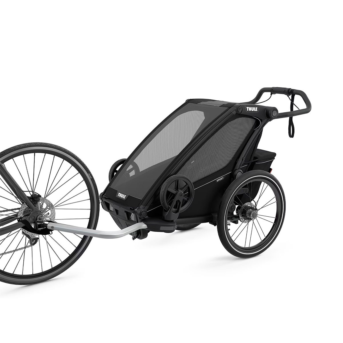 Remolque individual Chariot Sport de Thule,  multifuncional para ciclistas.