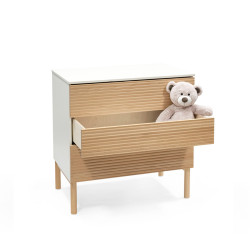 Cómoda cambiador Stokke Sleepi Dresser, color natural. 2