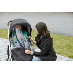 Uppababy burbuja de lluvia para silla vista o cruz