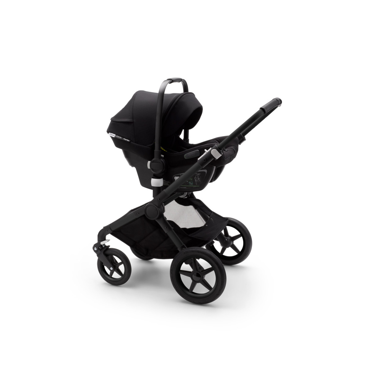 silla de coche turtle by nuna de bugaboo en el color negro se puede acoplar a tu carrito Bugaboo con adaptadores