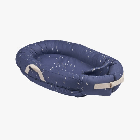 nido de colecho baby nest premium de voksi en color poppy blue