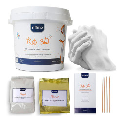 Kit molde 3D para manos/pies de Niimo.