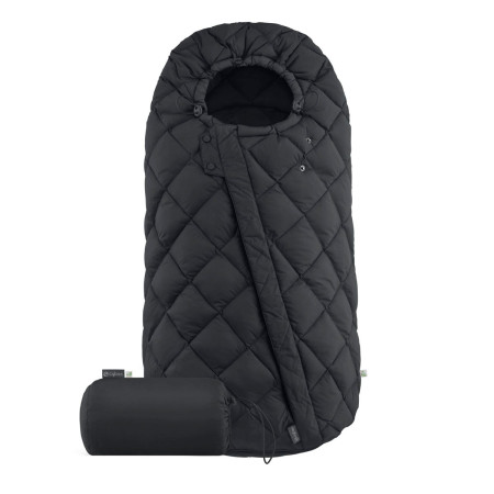 Saco de silla universal Snooga 2 de Cybex en color moon black.