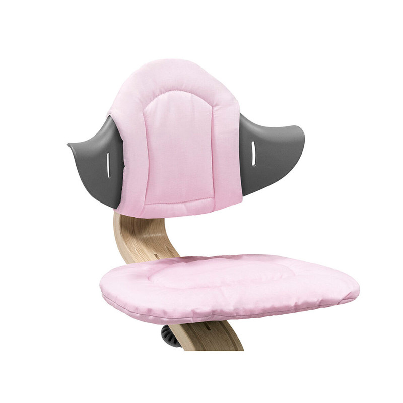 Cojín para Stokke Nomi. Reversible, con dos colores para mayor versatilidad.