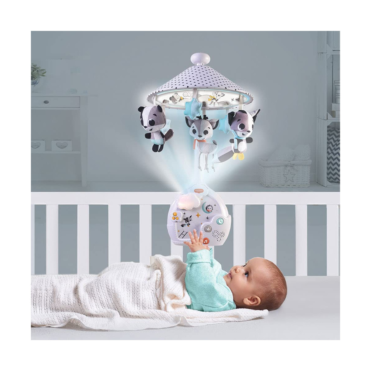 Movil Proyector Con Luces Y Sonido Para Bebé