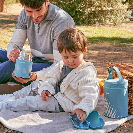 Termo para sólidos Food Thermy Palms 600 ml de Miniland.