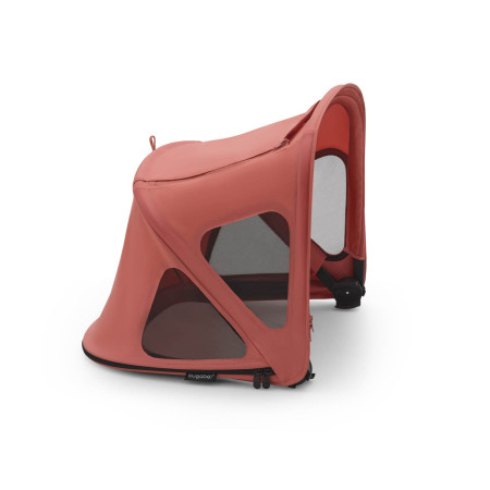 capota ventilada para bugaboo fox 5 o cameleon roja sunrise red