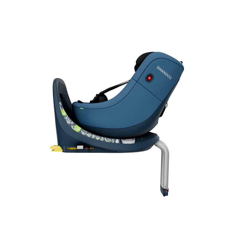 Silla de coche giratorio 360º, Marie 3 i-Size de Swandoo, color blueberry.