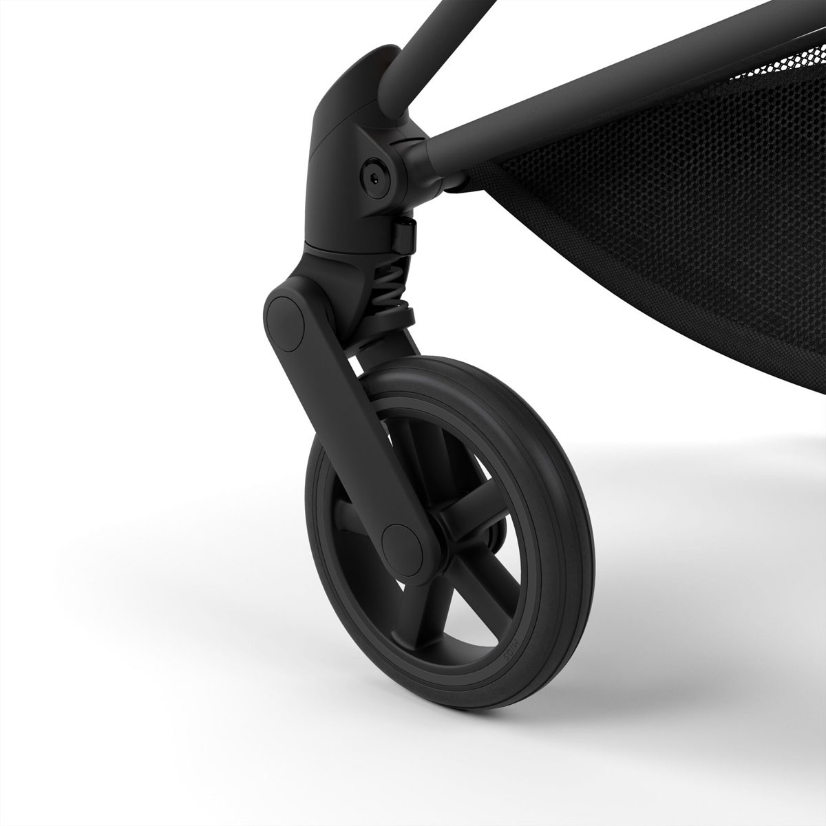 Silla de paseo Mios Platinum de Cybex, con suspensión integral en todas las ruedas.