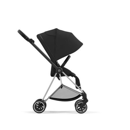Silla de paseo Mios Platinum de Cybex, con capota solar extensible UPF50+ y una ventana para estar en contacto con tu bebé.