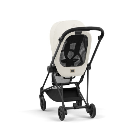 Silla de paseo Mios Platinum de Cybex, con respaldo transpirable de malla.