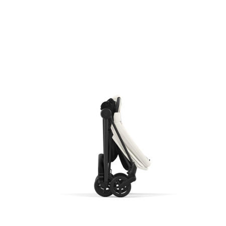 Silla de paseo Mios Platinum de Cybex, plegado compacto y ligero con una sola mano.