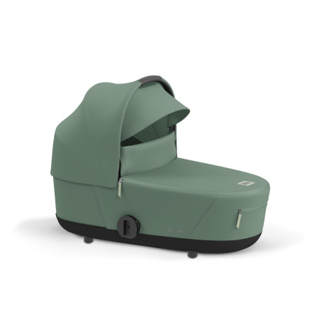 Capazo Mios Platinum de Cybex en color leaf green.