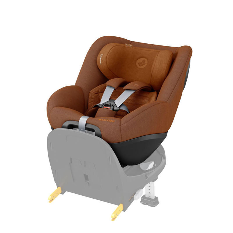 Silla de coche Pearl 360 Pro de Maxi-cosi en color authentic cognac.